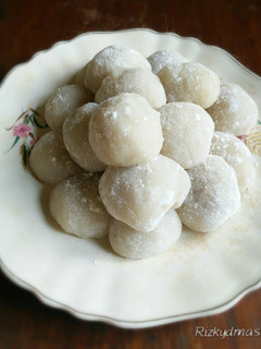 Foto resep Kue Mochi Isi Kacang Tanah