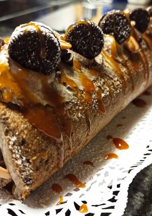 Una foto de Brazo de gitano de Oreo con toffee
