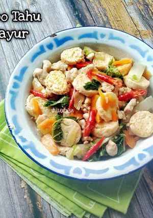 Foto resep Sapo Tahu Sayur