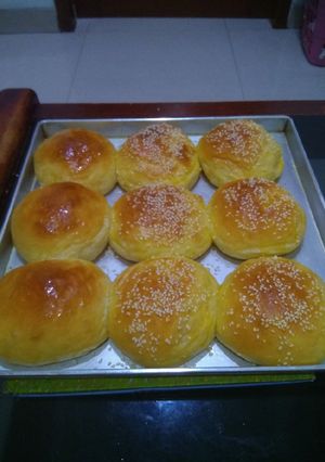 Foto resep Roti burger bun simpel