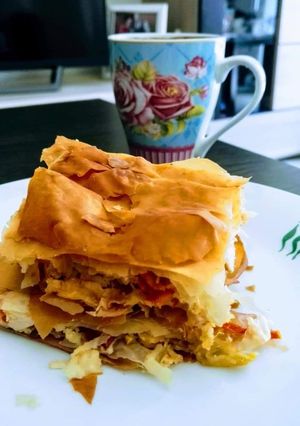 Φωτογραφία της συνταγής Κοτόπιτα με φύλλο κρούστας