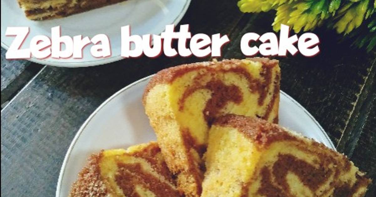 Resep Zebra Butter Cake Oleh Umi Rama Cookpad