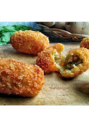 Foto resep Kroket Kentang Isi Rougut Sayur