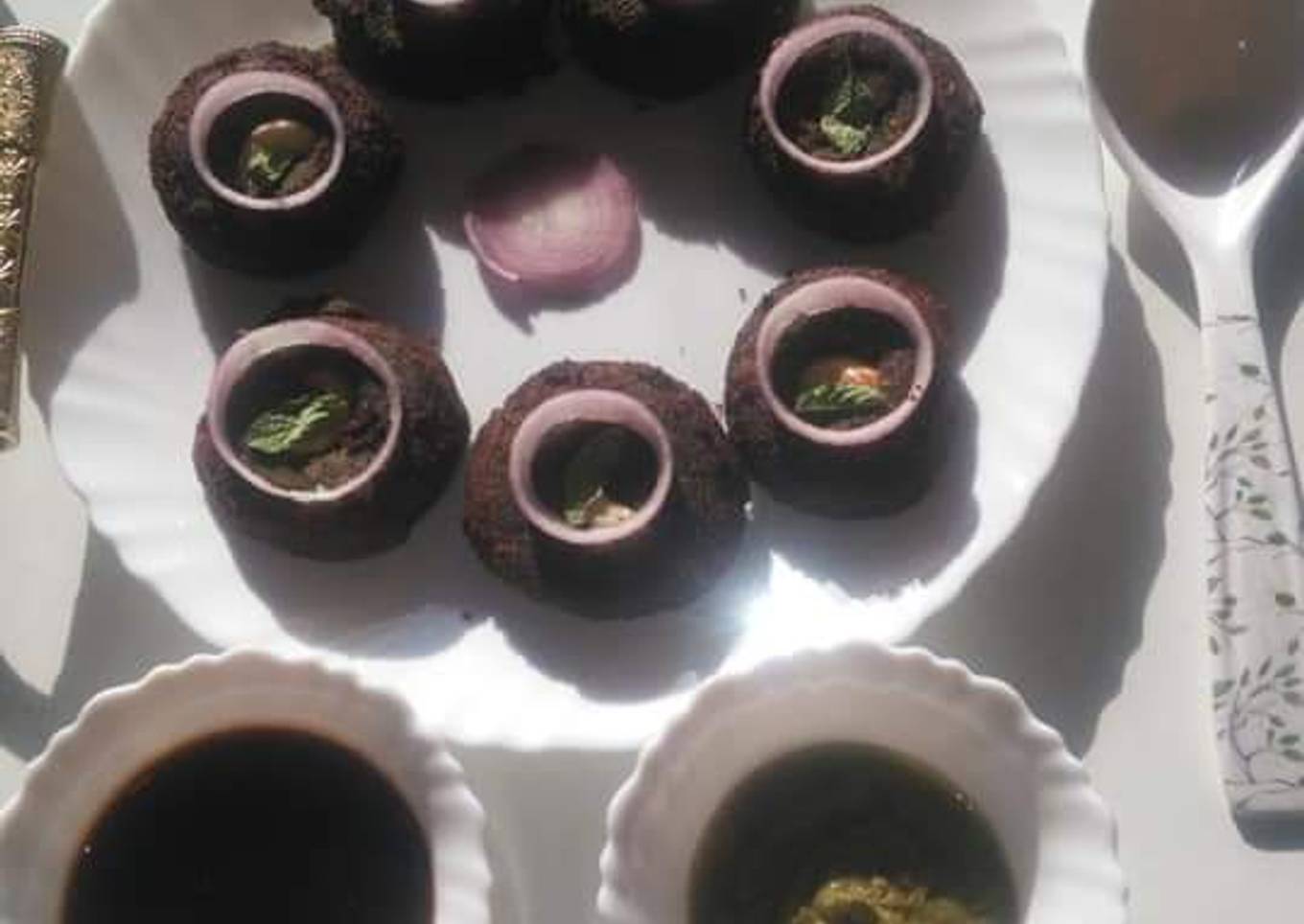 Hare bhare kebabs
