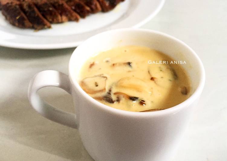 Resep Terbaru Mushroom Sauce (Saus Jamur) Paling Enak