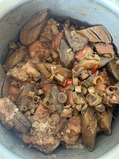 Hình của món Cá kho riềng sả.