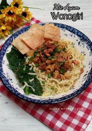 Foto resep 795.Mie Ayam Wonogiri