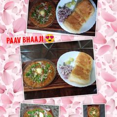 Restaurant Style Paav Bhaaji in cooker A picture of Restaurant Style Paav Bhaaji in cooker.