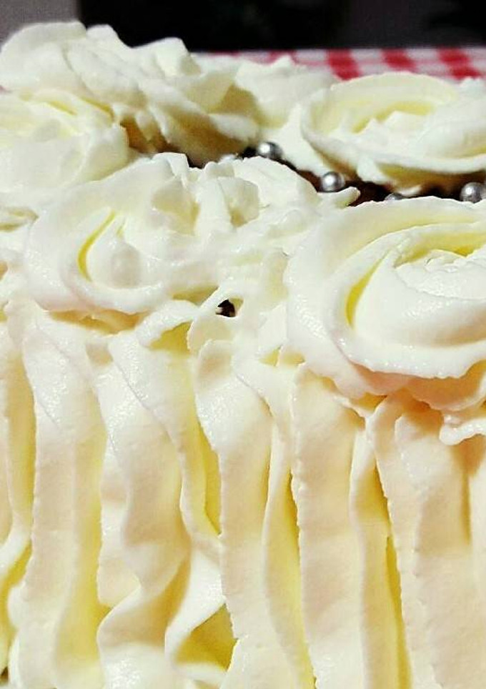 Una foto de Tarta de Galletas y Mousse de chocolate