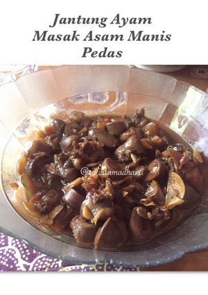 Foto resep Asem-Asem Jantung Ayam