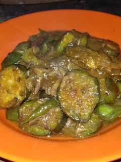 Foto resep Terong goreng kuah sarden