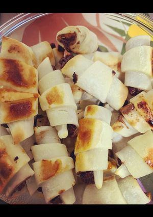 Una foto de Cubanitos rellenos de pasta de avellana