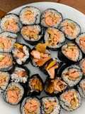 Sushi Salmon ala Rumahan (matang)