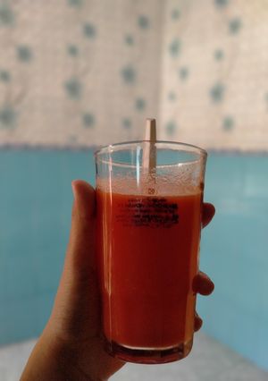 Foto resep Jus wortel, tomat dan apel