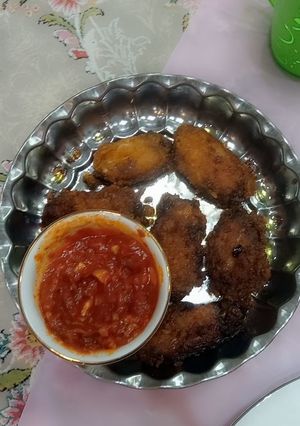 عکسی از دستور بال مرغ سوخاری