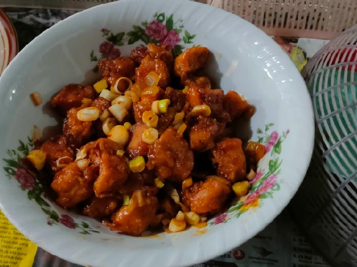 Langkah Gampang Membuat Resep Ayam goreng mentega madu yang Uenak Anti Ribet, Menggugah Selera