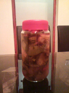 Una foto de Escabeche de berenjenas fácil y muy rico