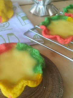 Foto resep Pie susu warna warni