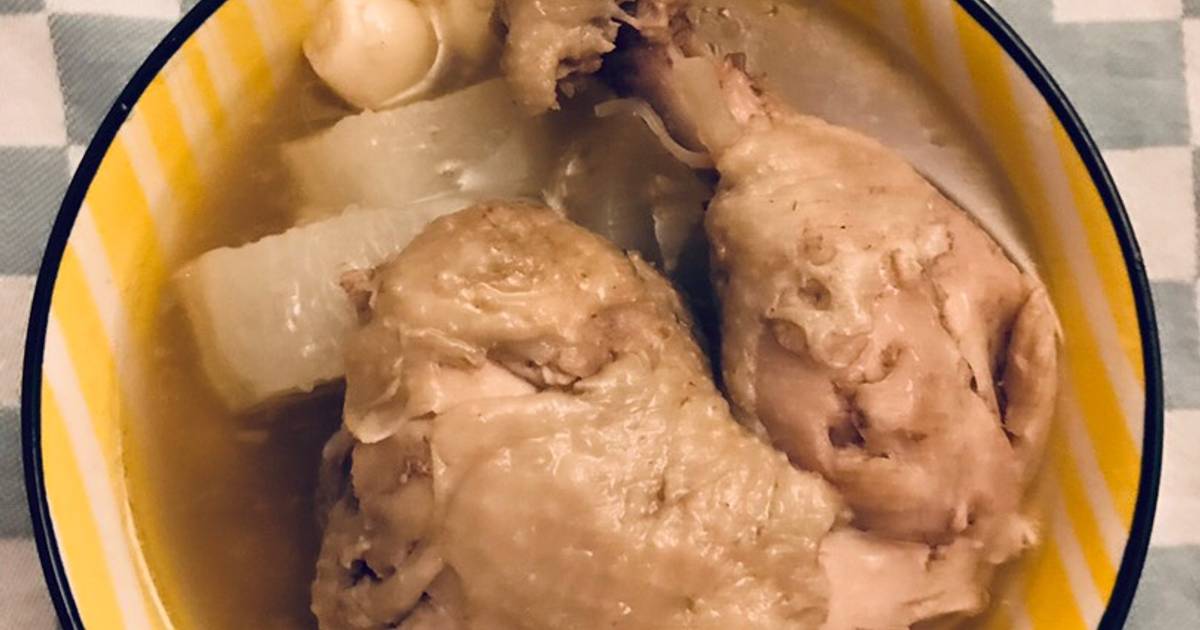 Daikon Radish Chicken Soup 🐔 Recipe by Erica Cookpad