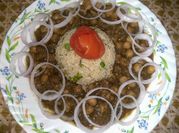 A picture of white chana