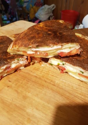 Zdjęcie przepisu Tortilla na śniadanie.