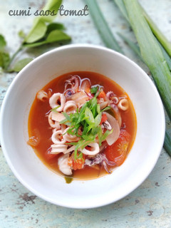 Foto resep Cumi cumi saos tomat