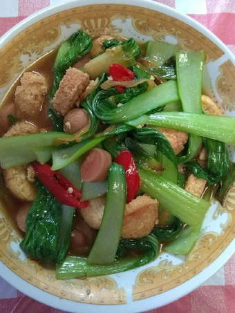 Easy Steps Prepare Recipes Pokcoy saus tiram the So Delicious Really Delicious.