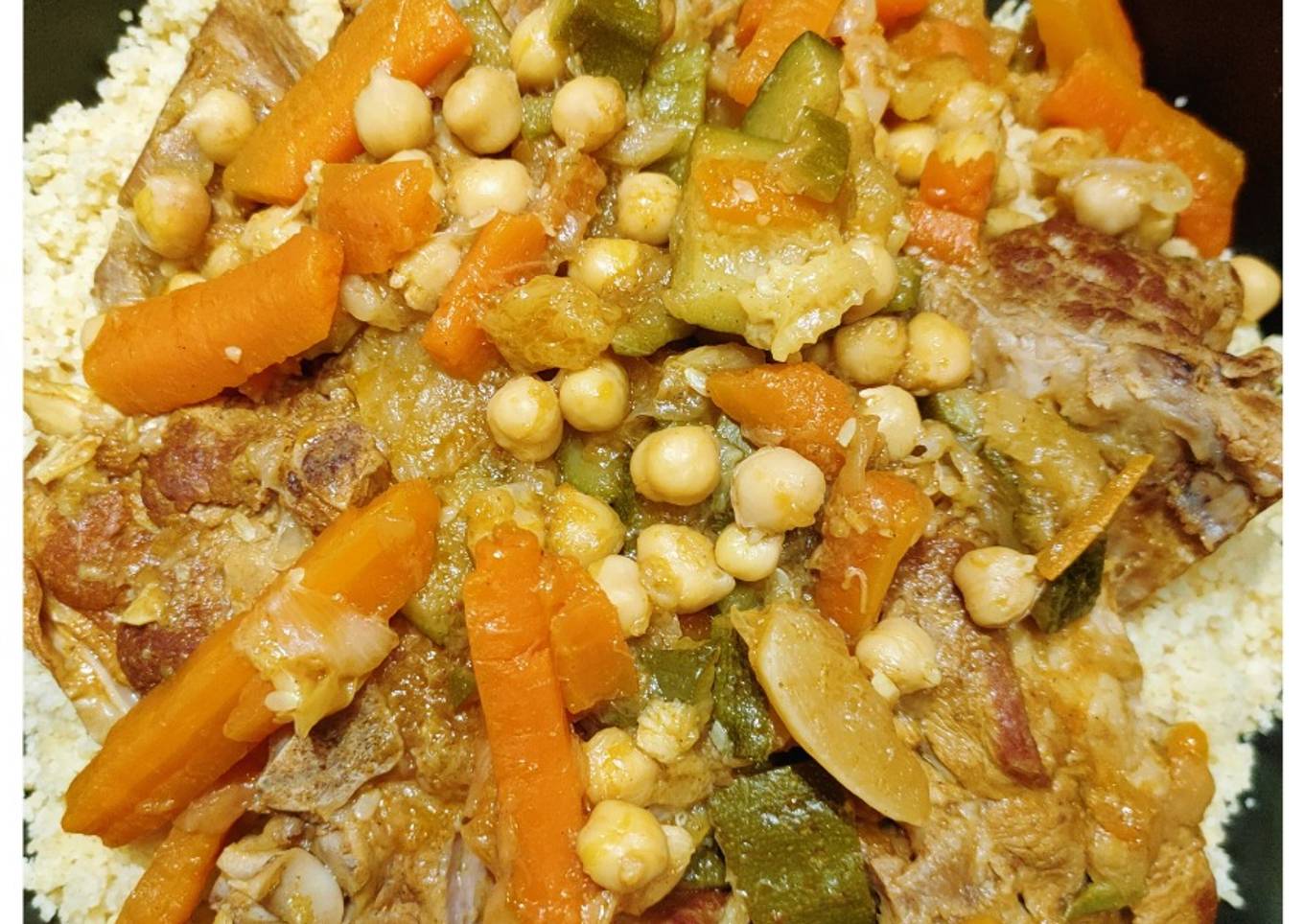 Couscous d'Agneau aux Légumes