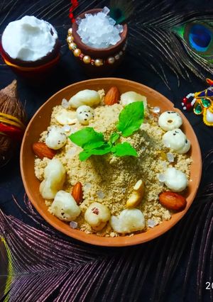 पंजीरी (panjiri recipe in Hindi) रेसिपी मुख्य फोटो