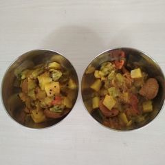 A picture of Panch mishali torkari.