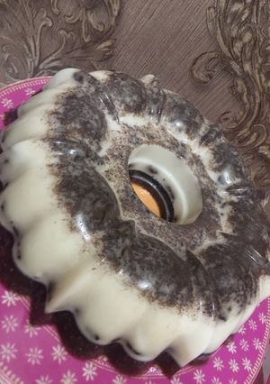 Foto resep Puding oreo coklat 2 lapis