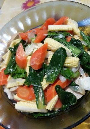 Foto resep Capcai cantik warn sayuran yg cerah