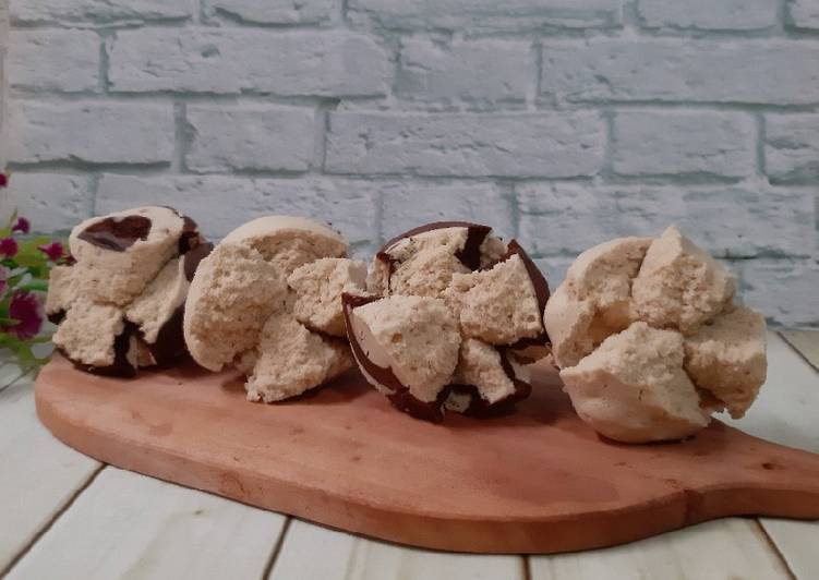 Bolu Kukus Mekar Choco Moccacinno