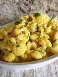 Coliflor en salsa de yogurt (estilo India)