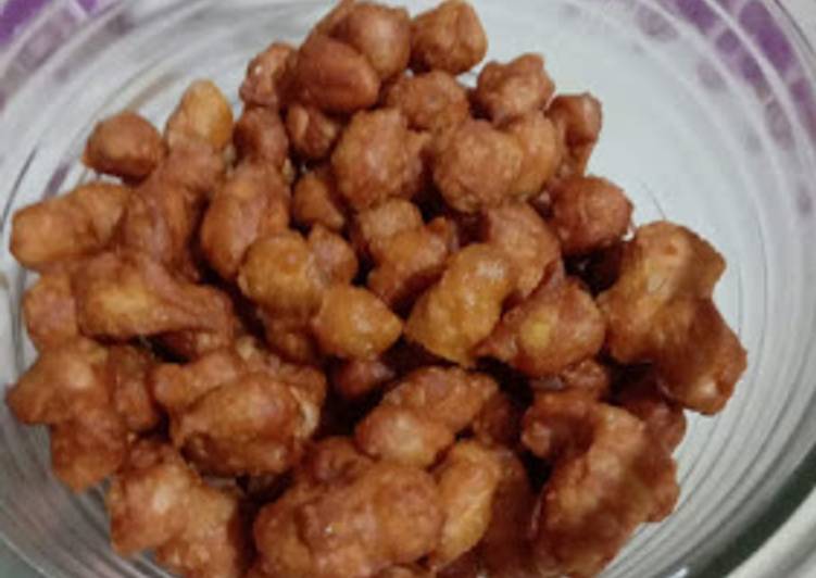 Recipe of Any-night-of-the-week Crispy Peanuts Masala