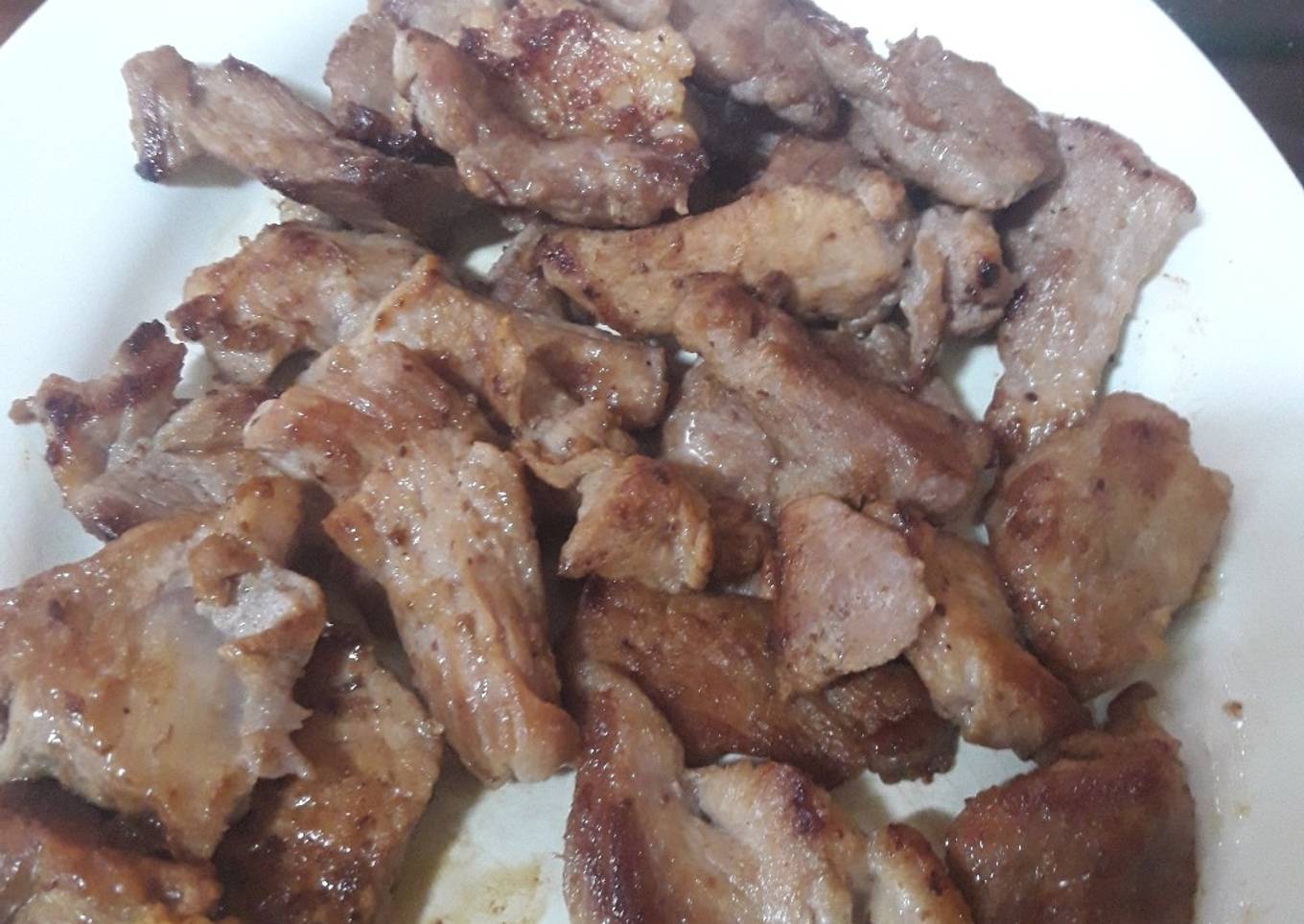 Daging sapi panggang simple