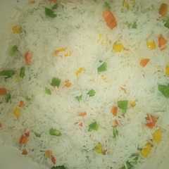 A picture of Vegetable rice.