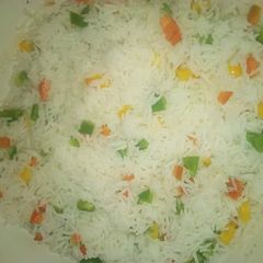 A picture of Vegetable rice.