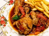 7️⃣Chicken Cacciatore «Κοτόπουλο του κυνηγού»