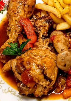 Φωτογραφία της συνταγής 7️⃣Chicken Cacciatore «Κοτόπουλο του κυνηγού»