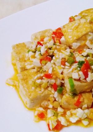 金沙豆腐｜超級下飯 的食譜成品照片