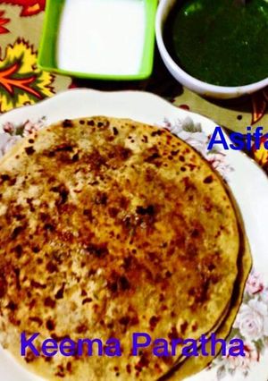 चटपटा कीमा पराठा (Chatpata Keema Paratha recipe in Hindi) रेसिपी मुख्य फोटो
