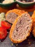 Menchi Katsu (Ground meat cutlet)