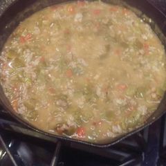 A picture of Green Chile Sauce.