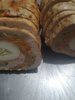 Una foto de Arrollado de pollo fácil y riquísimo