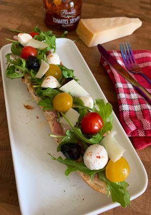 Une photo de ☆Tartines de Roquette à l'Italienne☆