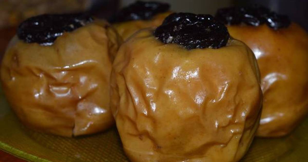 Manzana al horno para diarrea