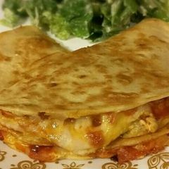 A picture of Pizza Quesadillas.