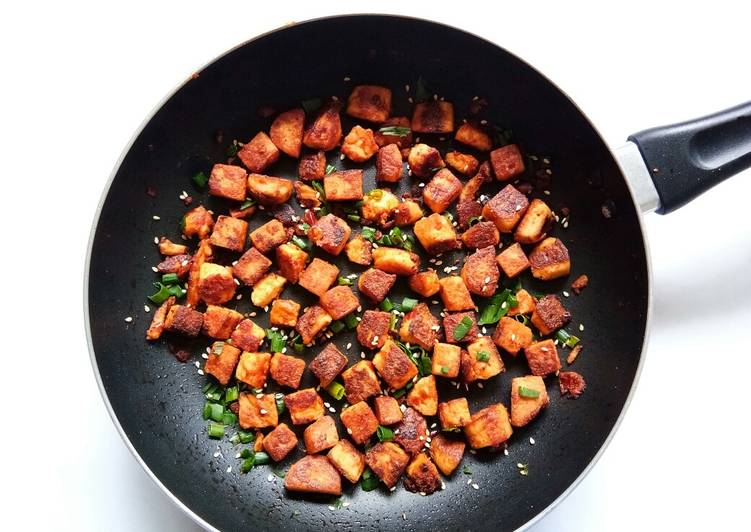 Recipe of Super Quick Homemade Stir Fry Tofu (vegan