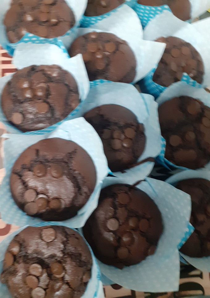 Una foto de Muffins de chocolate